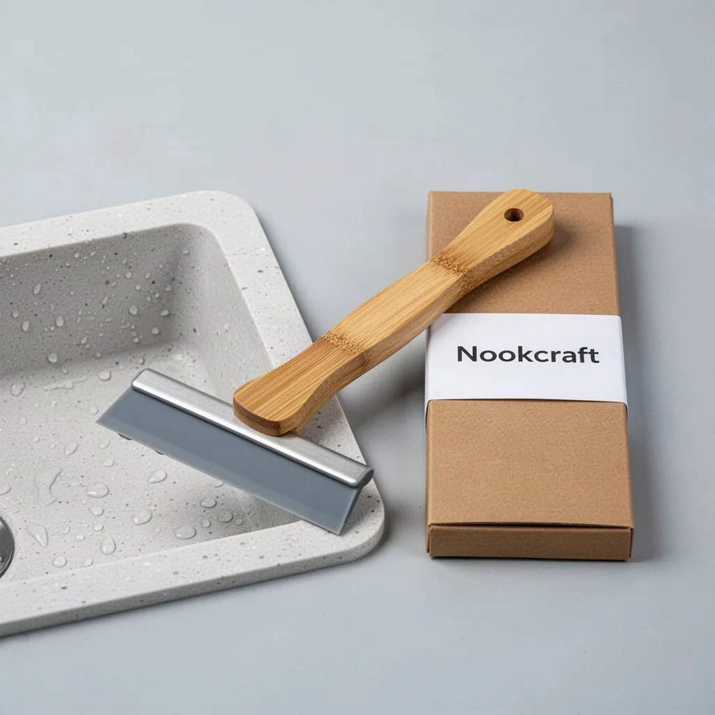Nookcraft Precision Kitchen Squeegee and Scraper